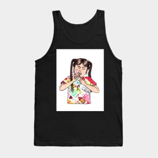 Condiment Girl Tank Top